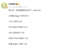 米15系列第一荣耀Magic7系列第五龙